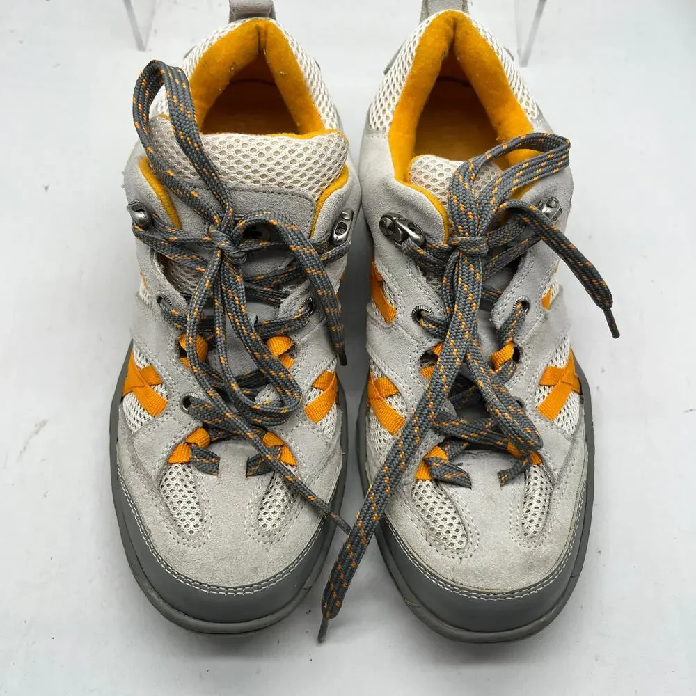 Gravity Defyer GDEFY Shoes Womens 8 Gray Yellow Sneakers